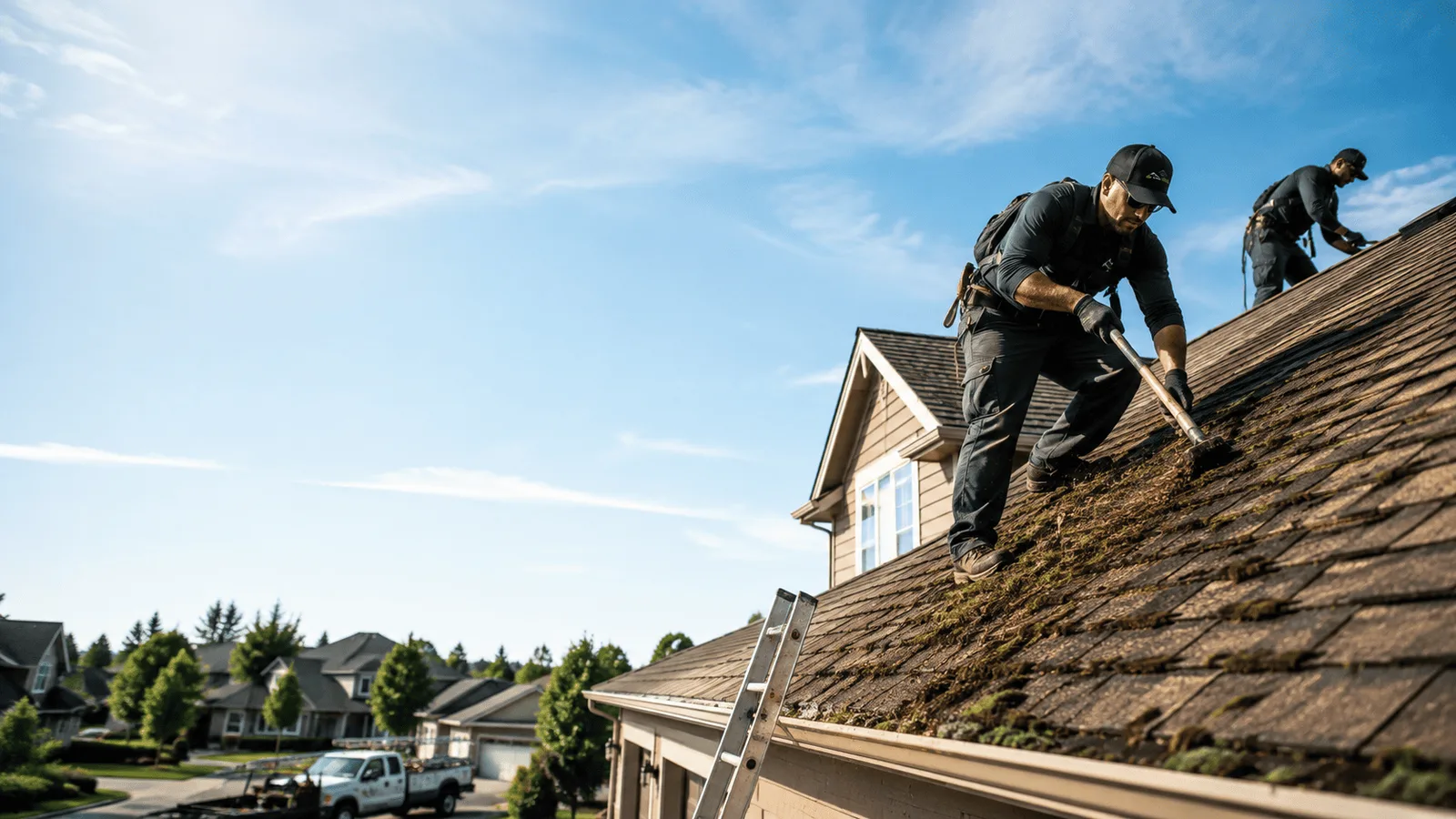 Roof Moss Removal in Newark, OH near me